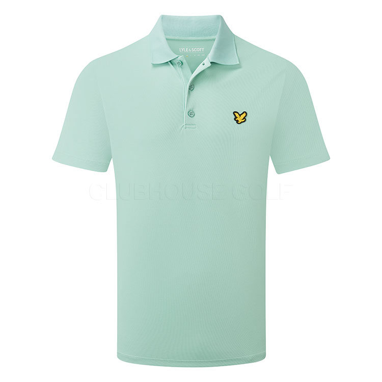 Lyle & Scott Tech Golf Polo Shirt Mineral Turquoise SP1760GTR-X523
