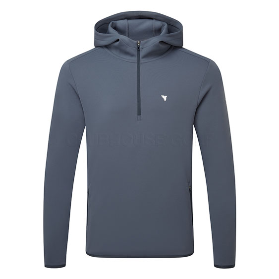Macade Therma 1/4 Zip Golf Hoodie Spruce Blue MHO2511003