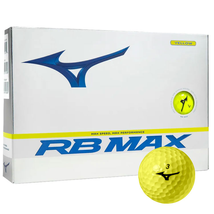Mizuno RB MAX Golf Balls Yellow – Best UK Price & Deals on BritGolf