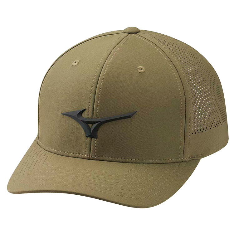 Mizuno Tour Vent Adjustable Golf Cap Dark Olive 52FF2001P-35