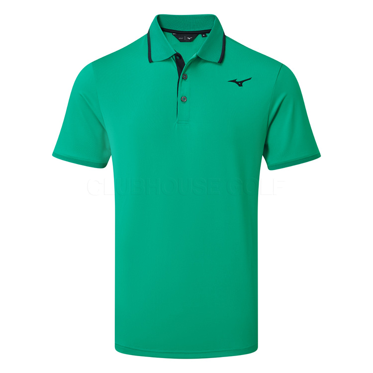 Mizuno Move Tech Quick Dry Plus Golf Polo Shirt Mint - Clubhouse Golf