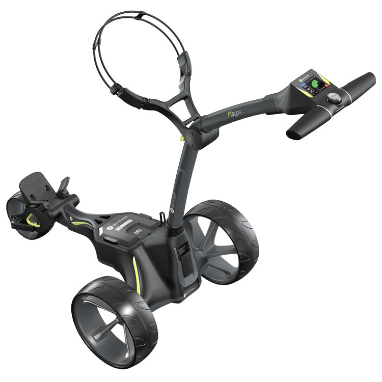 Motocaddy M3 GPS Electric Golf Trolley Extended Lithium Battery