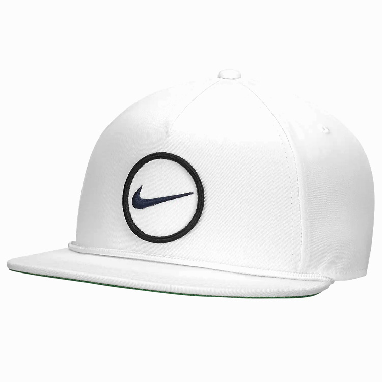 Nike AeroBill True Cap White/Obsidian - Clubhouse Golf
