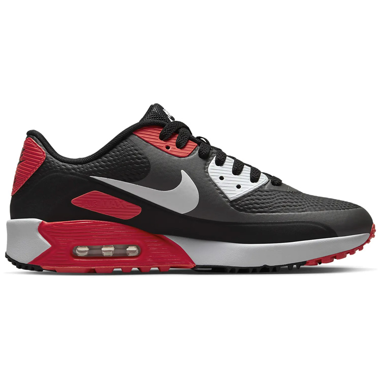 Nike Air Max 90G Golf Shoes Black/Infrared/Iron Grey CU9978-010
