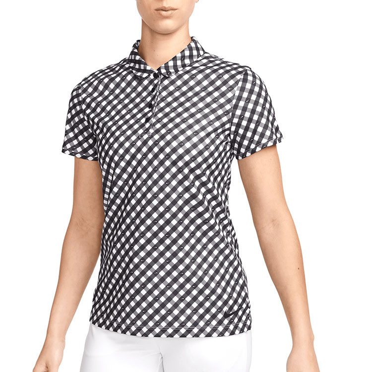 Nike Ladies Dry Victory Golf Polo Shirt Black/White DX1495-010