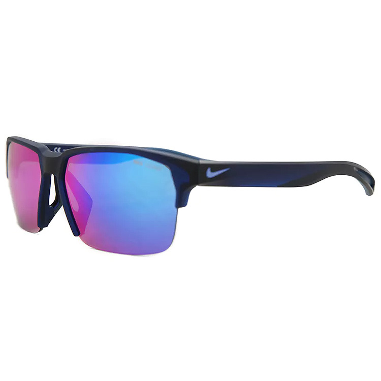 Nike Maverick Golf Sunglasses Matte Thunder Matte Obsidian/Turquoise CU3746-451