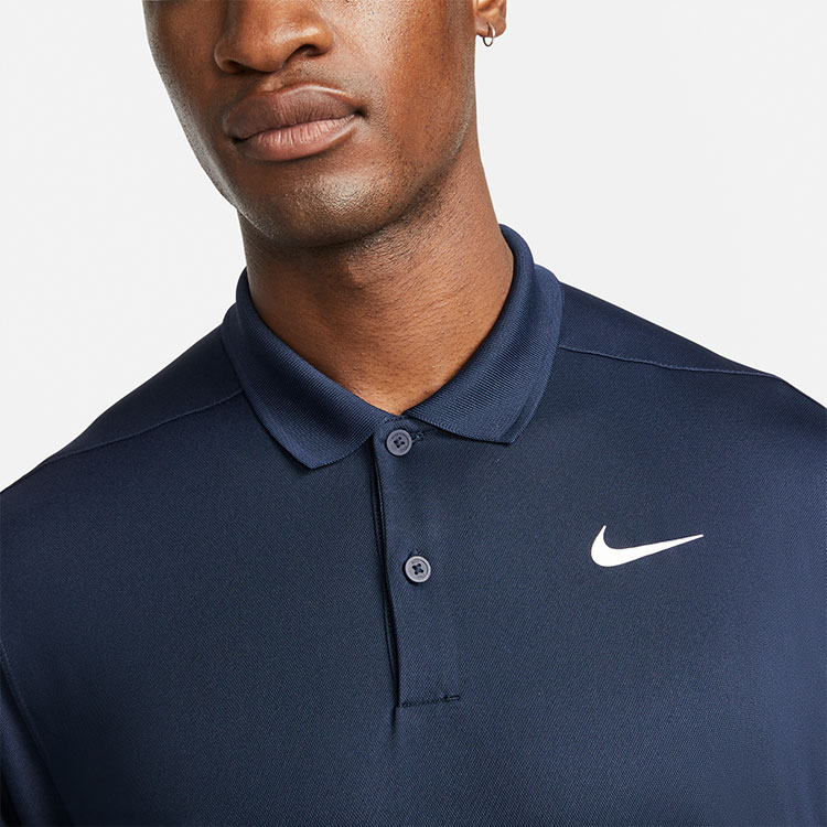 nike men's solid dry victory golf polo