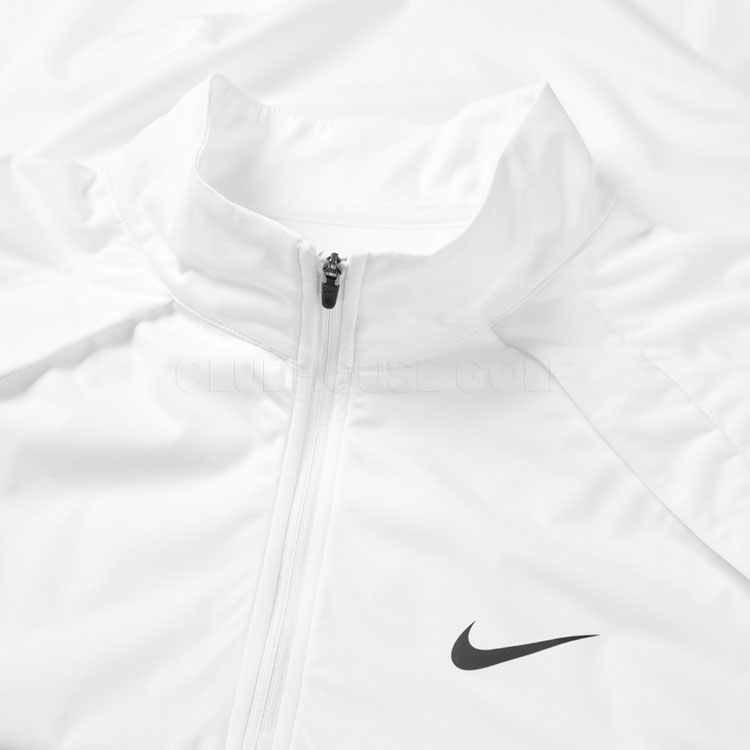 Nike Repel Tour 1/2 Zip Golf Wind Jacket White/Black - Clubhouse Golf