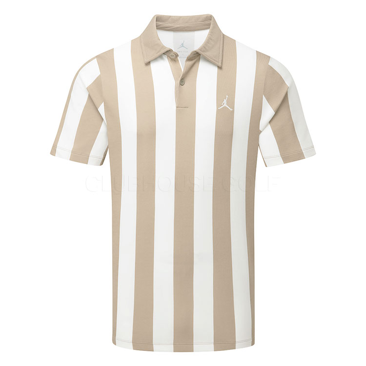 Nike Jordan Dri-FIT All-Over Print Golf Polo Shirt Khaki IF2930-247