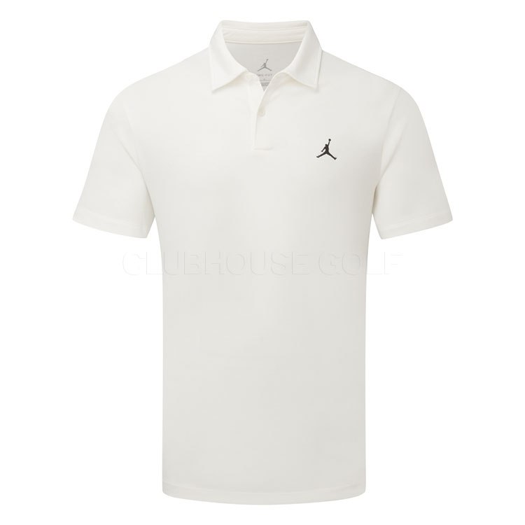 Nike Jordan Golf Polo Shirt Sail/Black HQ8688-133