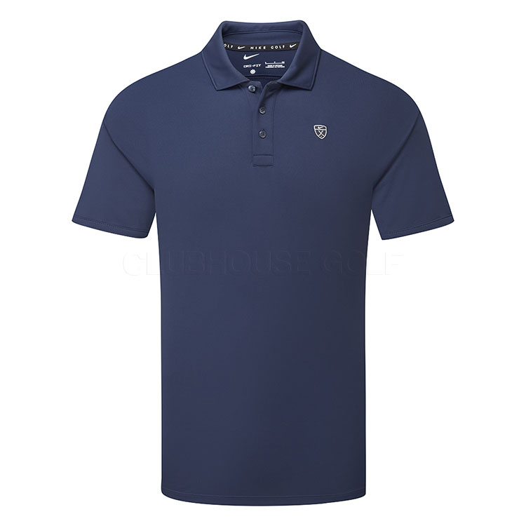 Nike Dri-FIT Par 5 Solid Golf Polo Shirt College Navy/White IB0233-420