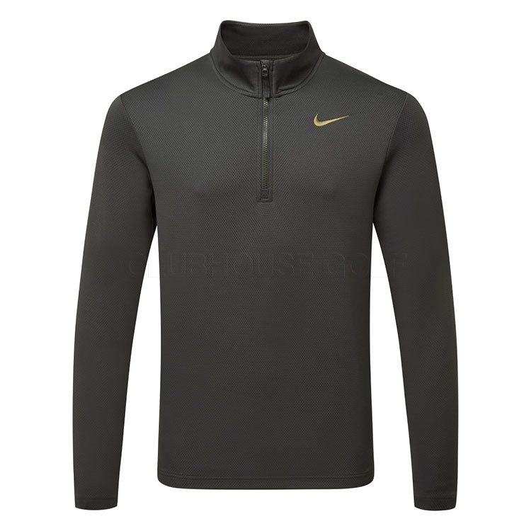 Nike Dry Therma Flex Victory 1/2 Zip Golf Sweater Night Forest/Black/Olive Flak FZ7462-321