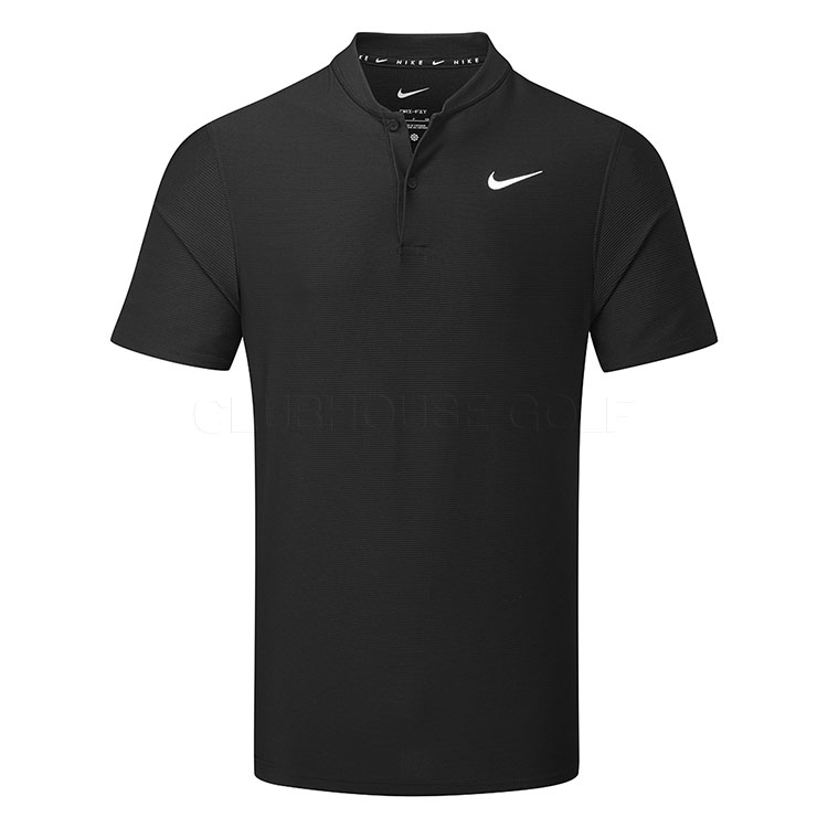 Nike Dri-FIT Velocity Blade Golf Polo Shirt Black/White IB0278-010