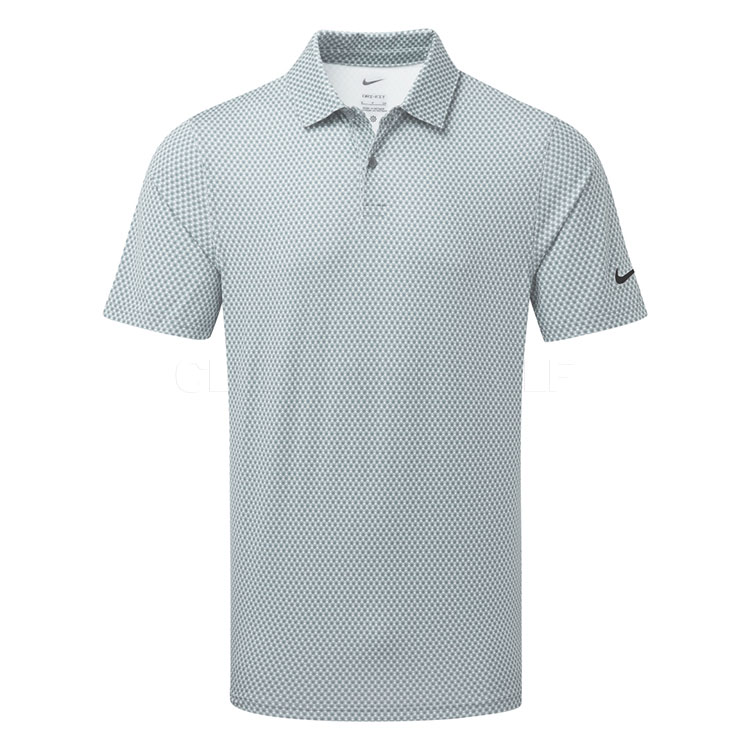 Nike Dri-FIT Velocity Floral Golf Polo Shirt Wolf Grey IB0246-012