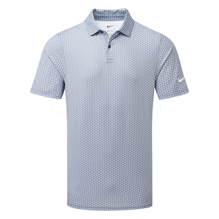 Nike Dri-FIT Velocity Micro Golf Polo Shirt College Navy/White IO1276-419