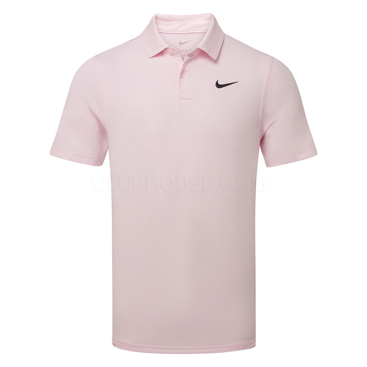 Nike Dri-FIT Velocity Solid Golf Polo Shirt Pink Foam/Black IB0273-663