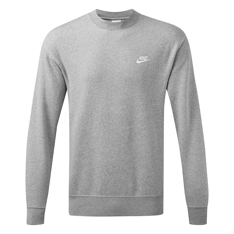 Nike Club Crew Neck Golf Sweater Dark Grey Heather/White BV2662-063