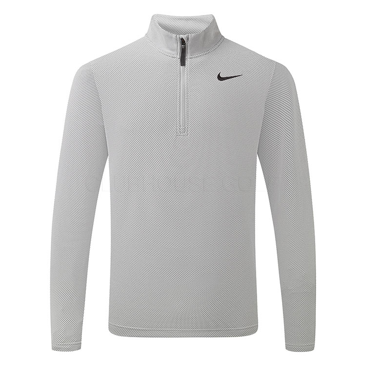 Nike Dry Therma Flex Victory 1/2 Zip Golf Sweater Wolf Grey/Black FZ7462-012