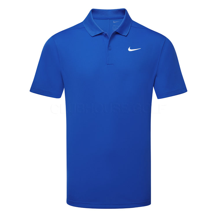 Nike Dry Victory Solid Golf Polo Shirt Game Royal/White DH0822-480