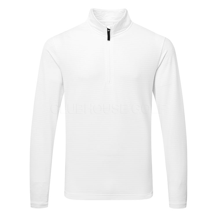 Nike Dry Victory 1/2 Zip Golf Sweater White/Black FD5837-100