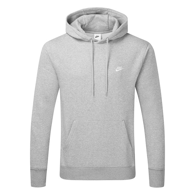 Nike Club Golf Hoodie Dark Grey Heather/Light Smoke Grey/White FN3859-063