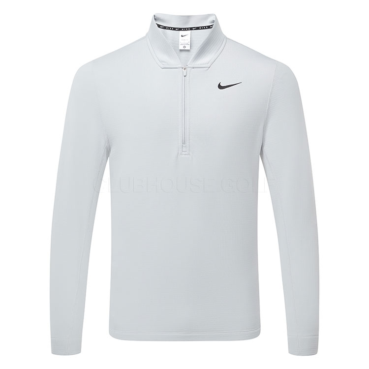 Nike Therma-FIT Velocity 1/2 Zip Golf Sweater Wolf Grey/Black IU2629-012