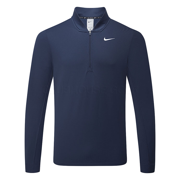 Nike Therma-FIT Velocity 1/2 Zip Golf Sweater College Navy/White IU2629-419