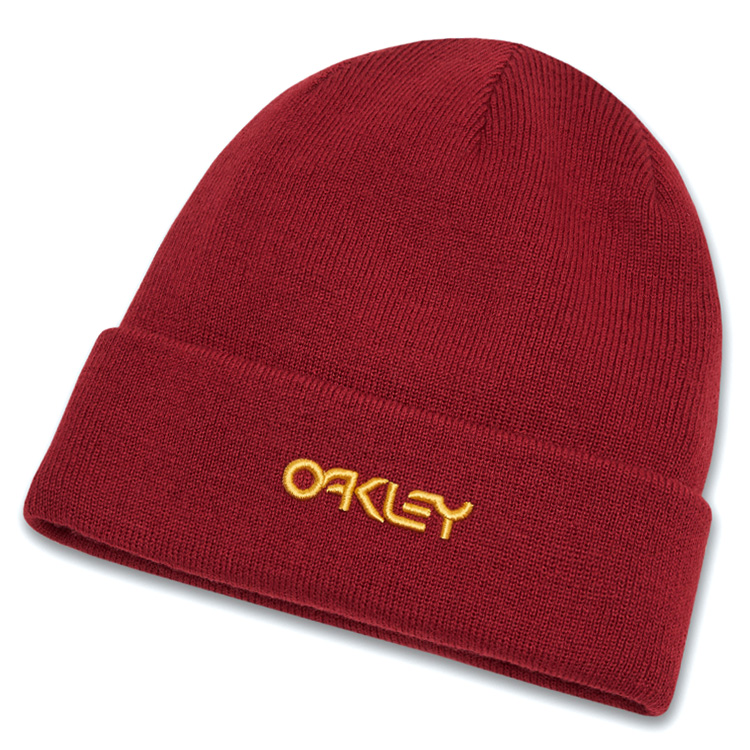 Oakley B1B Logo Golf Beanie Iron Red 900256-80U