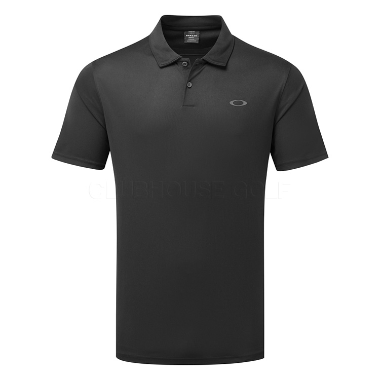 Oakley Icon Protect Golf Polo Shirt Blackout FOA404499-02E