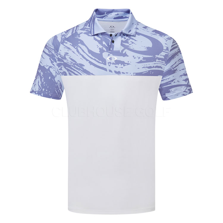 Oakley Reduct C1 Duality Golf Polo Shirt New Lilac FOA405492-45E