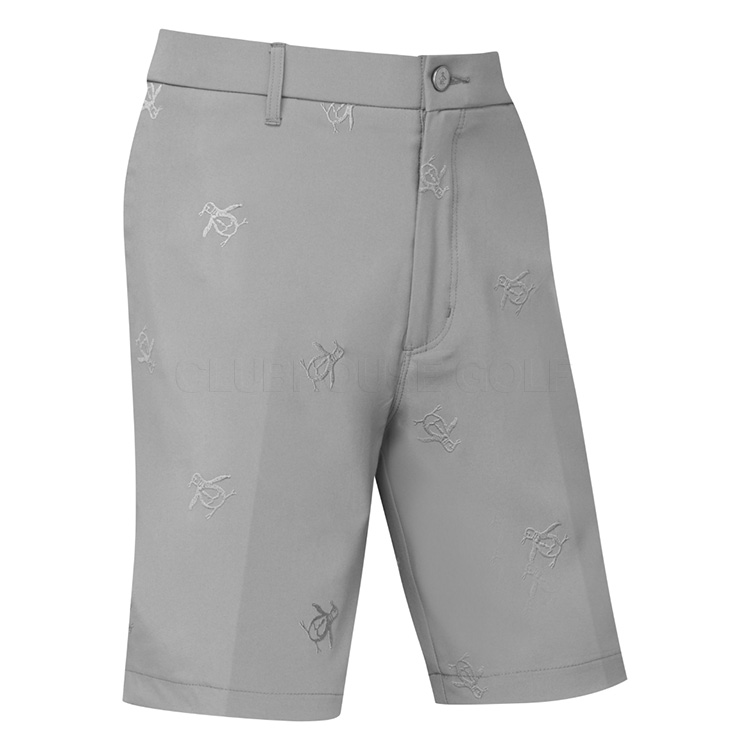 Original Penguin Space Dyed Pete Embroidered Golf Shorts Quiet Shade OGBSD009-039