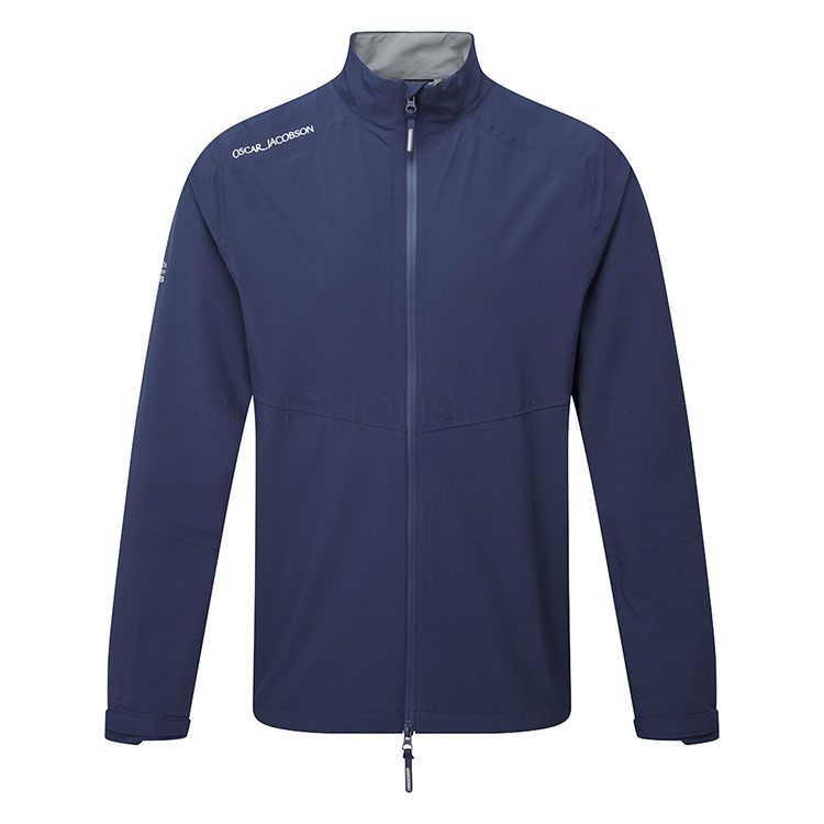 Oscar Jacobson Alex Waterproof Golf Jacket Navy/Pewter OJTOP0307