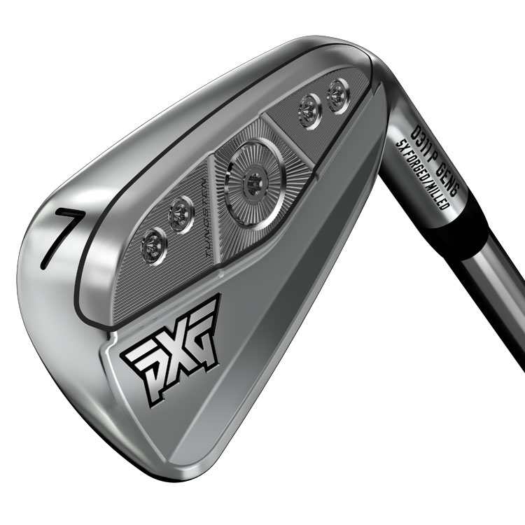 PXG 0311 P GEN6 Double Chrome Golf Irons Steel Shafts Clubhouse Golf