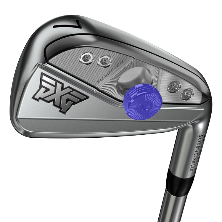 PXG 0311 P GEN6 Double Chrome Golf Irons Steel Shafts Left Handed