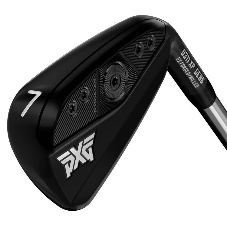PXG 0311 XP GEN6 Double Black Golf Irons Steel Shafts Clubhouse Golf