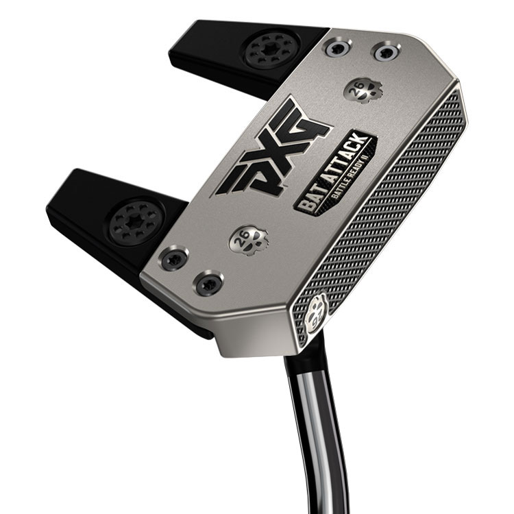 PXG Battle Ready II Bat Attack Double Bend Golf Putter