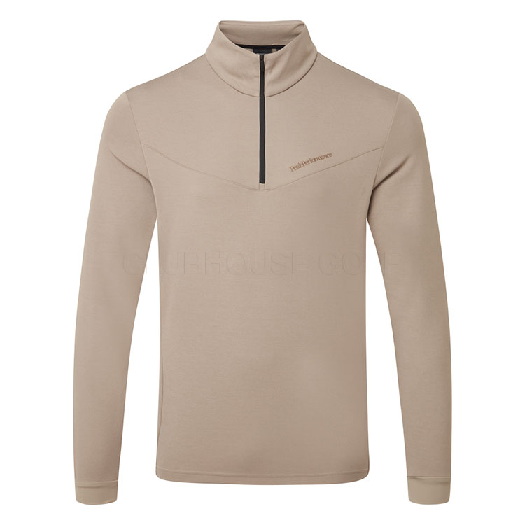 Peak Performance Chase 1/2 Zip Golf Sweater Avid Beige G80243060
