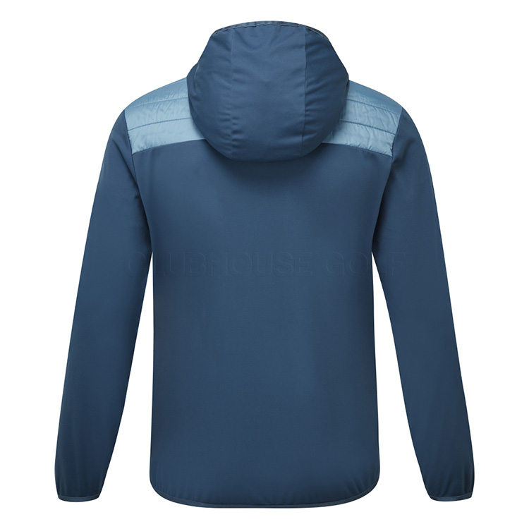 Ping Norse Primaloft S5 Zoned Hooded Golf Wind Jacket Stormcloud/Stone ...
