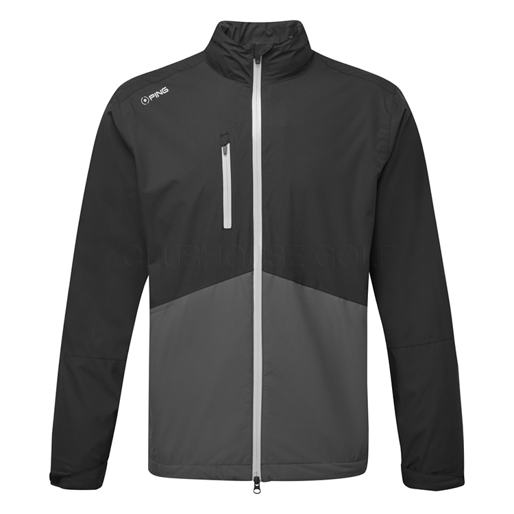 Ping Sensor Dry S2 Pro Waterproof Golf Jacket Black/Asphalt P03628-B3ES
