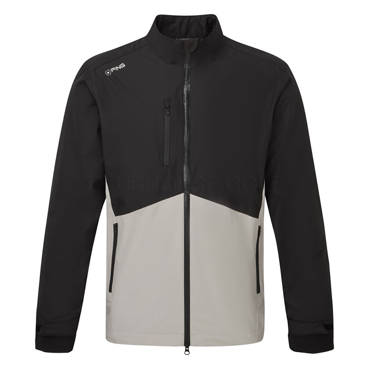 Ping Sensor Dry S2 Pro Waterproof Golf Jacket Black/Mushroom P03628-BMR