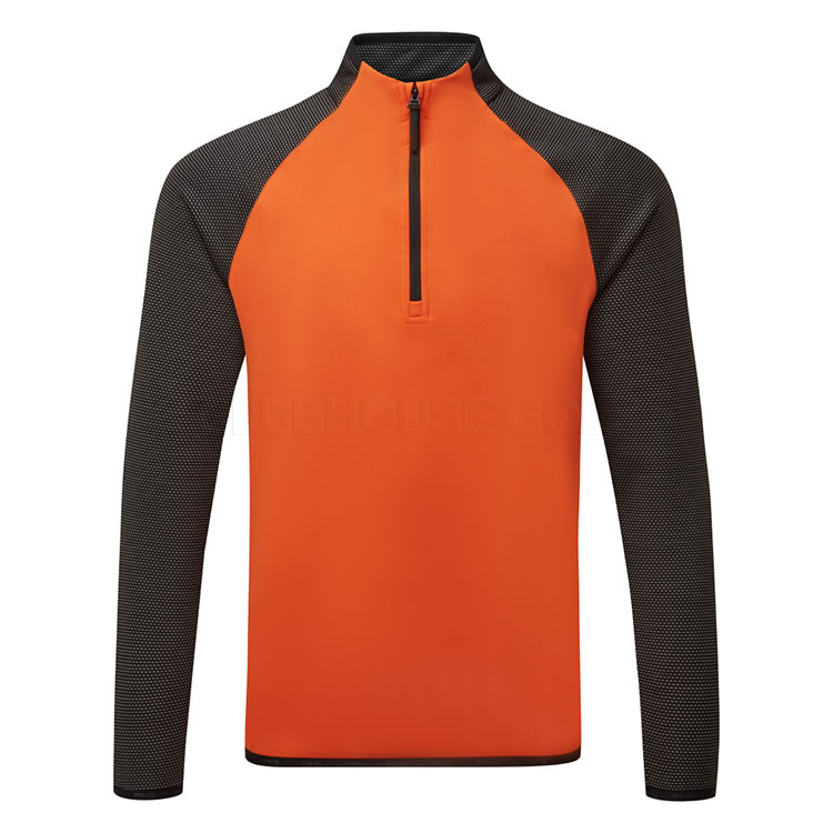 Ping Astle 1/2 Zip Golf Sweater Russet/Black P03702-RSB