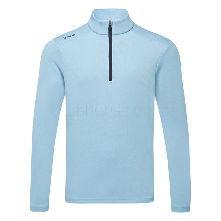 Ping Ramsey 1/2 Zip Golf Sweater Sky Blue Marl P03356-SBL
