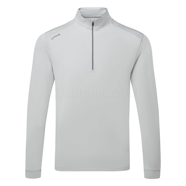 Ping Latham 1/2 Zip Golf Sweater Pearl Grey P03687-PG45