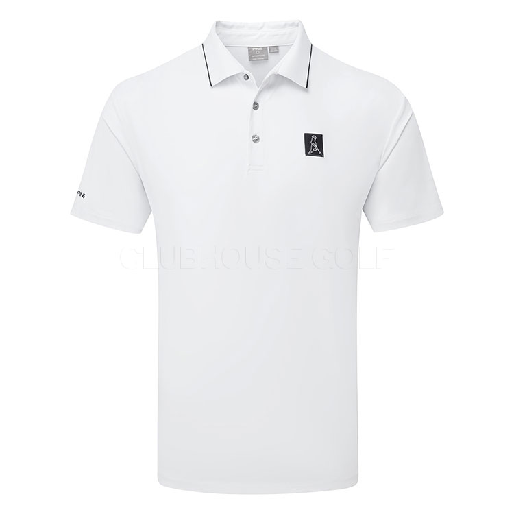 Ping Mr Ping II Golf Polo Shirt White P03663-002