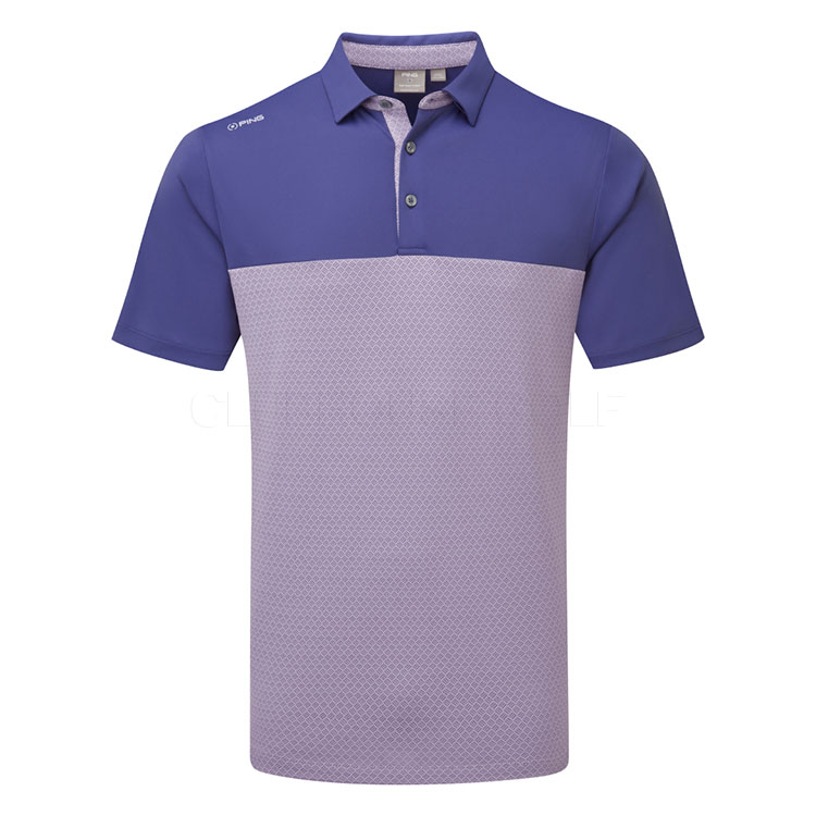 Ping Hall Golf Polo Shirt Twilight/Purple Ash P03728-TPA
