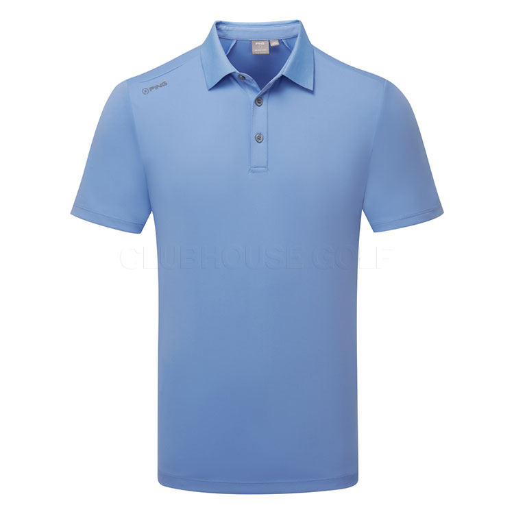 Ping Lindum Golf Polo Shirt Cornflower Blue P03464-768