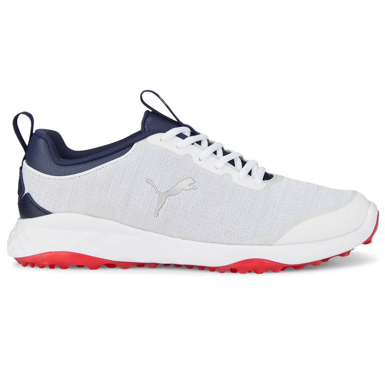 Puma Fusion Pro Golf Shoes White/Peacoat/Red 377041-06