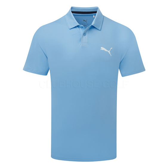 Puma MATTR Brigade 2.0 Tour Golf Polo Shirt Team Light Blue 634834-06