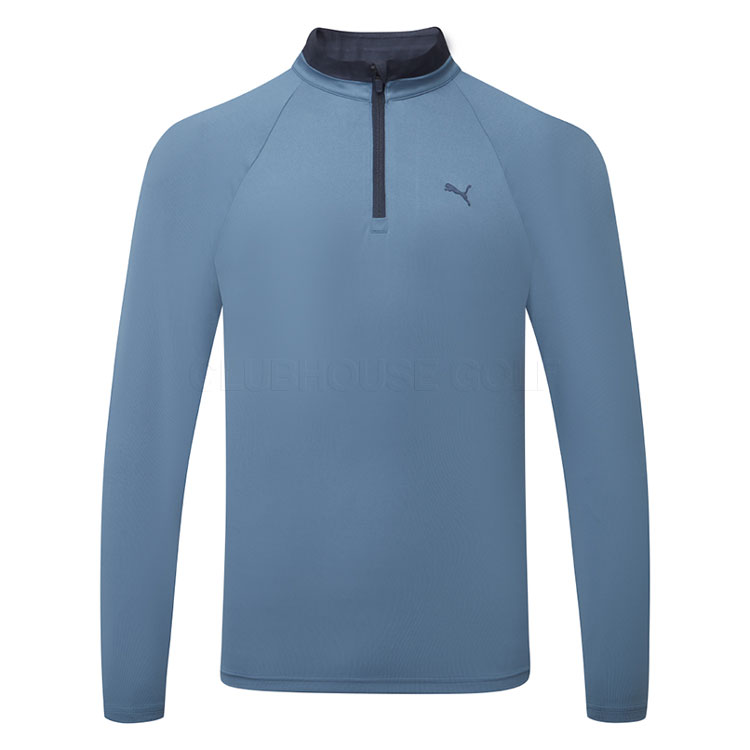 Puma Pure 3.0 1/4 Zip Golf Sweater Dark Indigo/Deep Navy 635475-03