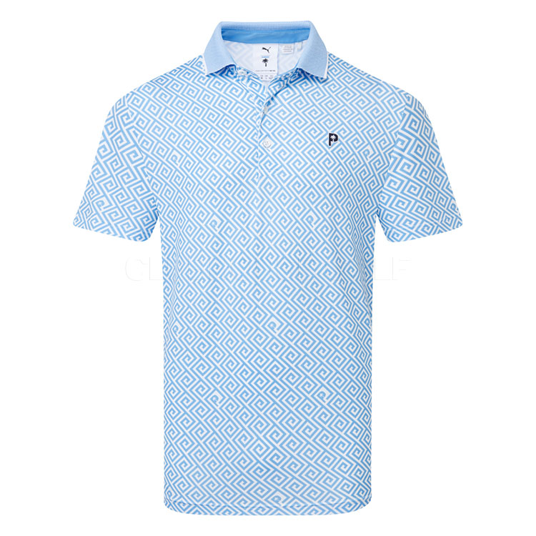 Puma x PTC Resort Golf Polo Shirt Regal Blue/White Glow 623963-02
